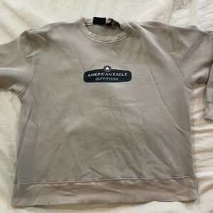 American Eagle Outfitters Gray Men's Sweater vintage